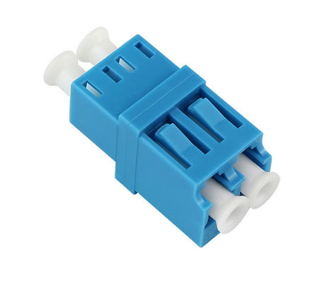 High-Low Type LC Fiber Optic Adapter met venster en 0,3 dB Insertion Loss voor precieze optische koppeling