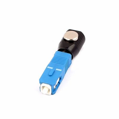 Fibre optic adapter SC UPC connector Single Mode Bare Fiber adapter met herhaalbaarheid > 1000 keer