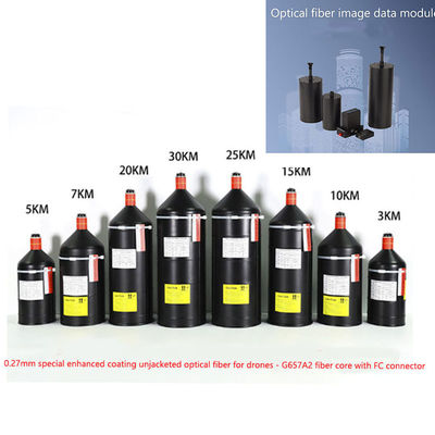 Military-grade UAV-vezeloptische kabel met opties voor single-mode en multi-mode en FC-interface voor verbeterde connectiviteit