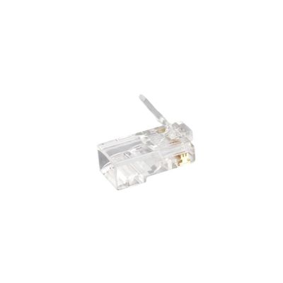 Fluke-gecertificeerde transparante RJ45-stick met pure kopercontacten voor Gigabit Ethernet