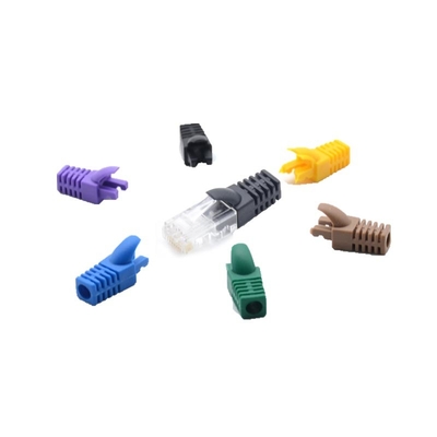 CAT7 Shielded RJ45 Ethernet Connector met 600 MHz bandbreedte, twee-stuk metalen behuizing en catastrofaal schild