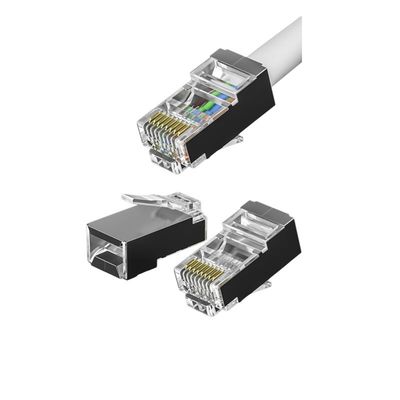 CAT7 600MHz RJ45-connector met vergulde contacten en opties voor bulk korting