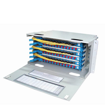 ABS / PC Glasvezel Distributie Frame voor FTTH / FTTB / FTTX Netwerk met 1X8/16/32/64 Kern Capaciteit ODF Patchpaneel