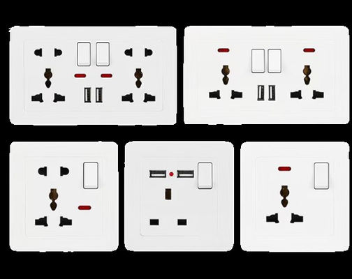 RJ45 en LC/SC Hybride Muurschakelaar met 10 Gbps Cat6A en 100 Gbps OM4 voor Ultieme Netwerkprestaties