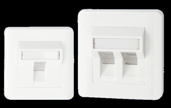 40Gbps Backbones Upgrade CAT7 Socket Installatie op Wall Plate Switch voor snelheidsnetwerk