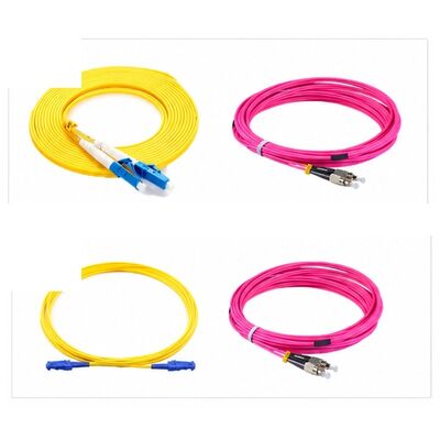 SC UPC Glasvezel Pigtail met G652D OS2 vezel en 2,0 mm LSZH diameter voor FTTH ODN