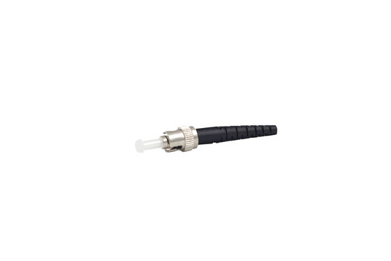 3.0mm laag insetsverlies nikkelgeplatte koperen lichaam glasvezel ST-connector voor binnenverdeling