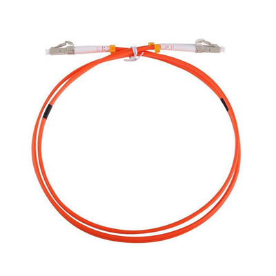 2.0mm PVC Single Mode Fiber Optic Patch Cord met 3 jaar garantie en LC/SC/ST/FC connectoren