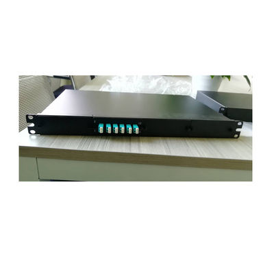 1U Rack Mount Fiber Optic Patch Panel met ovale veer voor 16C/32C Ribbon Fiber en MTP-16 cassettes