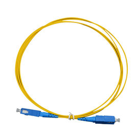 Van het de Optische Vezelflard van Sc het Koordsimplex 9/125 Golflengte 1310/1550 van SM 2,0 het Springen Kabel