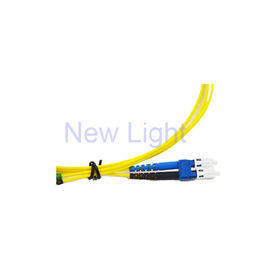 Van het de Vezelflard van FTTH FTTB het Koord Lc aan Lc, van de de Wijzevezel van Uniboot Duplex Enige Optische het Flardkabel