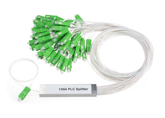 Passieve Glasvezel Splitter 1 In 64 Uit Mini Type PLC Splitter met SC Connector