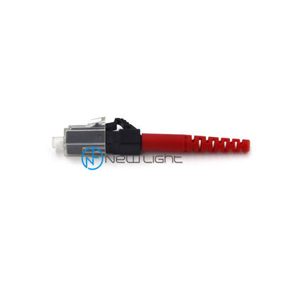 0.9 / 2.0 / 3.0mm PC Multimode Field Installable LC Fiber Optic Connector voor dichte installaties