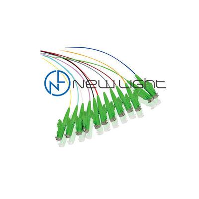 0.9mm 12-strengse enkelmodus glasvezelpigtail en jumperkabel voor hoogwaardige connectiviteit