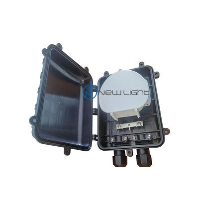 IP68 waterdicht ABS+PC 48 kernvezeloptische verbindingsbox voor buitensplijtsluiting