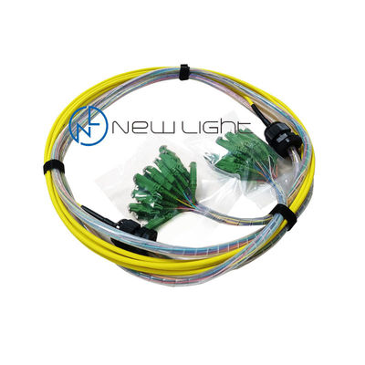 9/125um OS2 Single Mode 1550nm LC/APC FOA-patchkabels voor snelle netwerkverbindingen