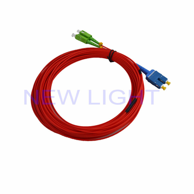Van Multimode Vezel het Optische Flard van RoHSsc Uniboot Koord LSZH 2,0 Mm