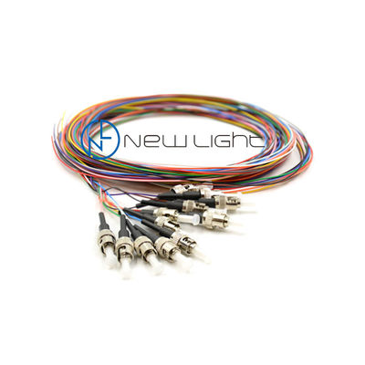 1M LSZH 0,9mm FC UPC/APC 12 Strand Single Mode Fiber Optic Pigtail Cable